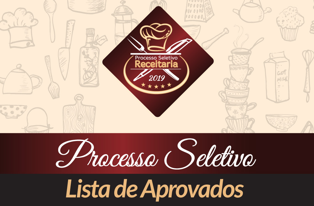 Processo Seletivo 16 de julho 2019 - Lista de Aprovados